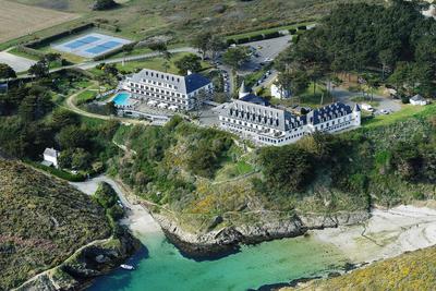 Castel Clara Thalasso & Spa from the air