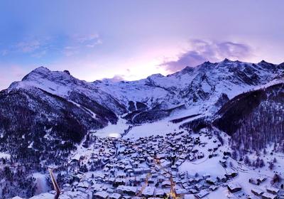 Saas Fee In Winter