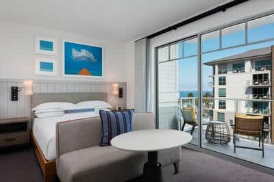 1 King Bed with Ocean View