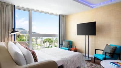 Mediterranean Suite, 1 Bedroom Suite, 1 King, Garden View, Balcony