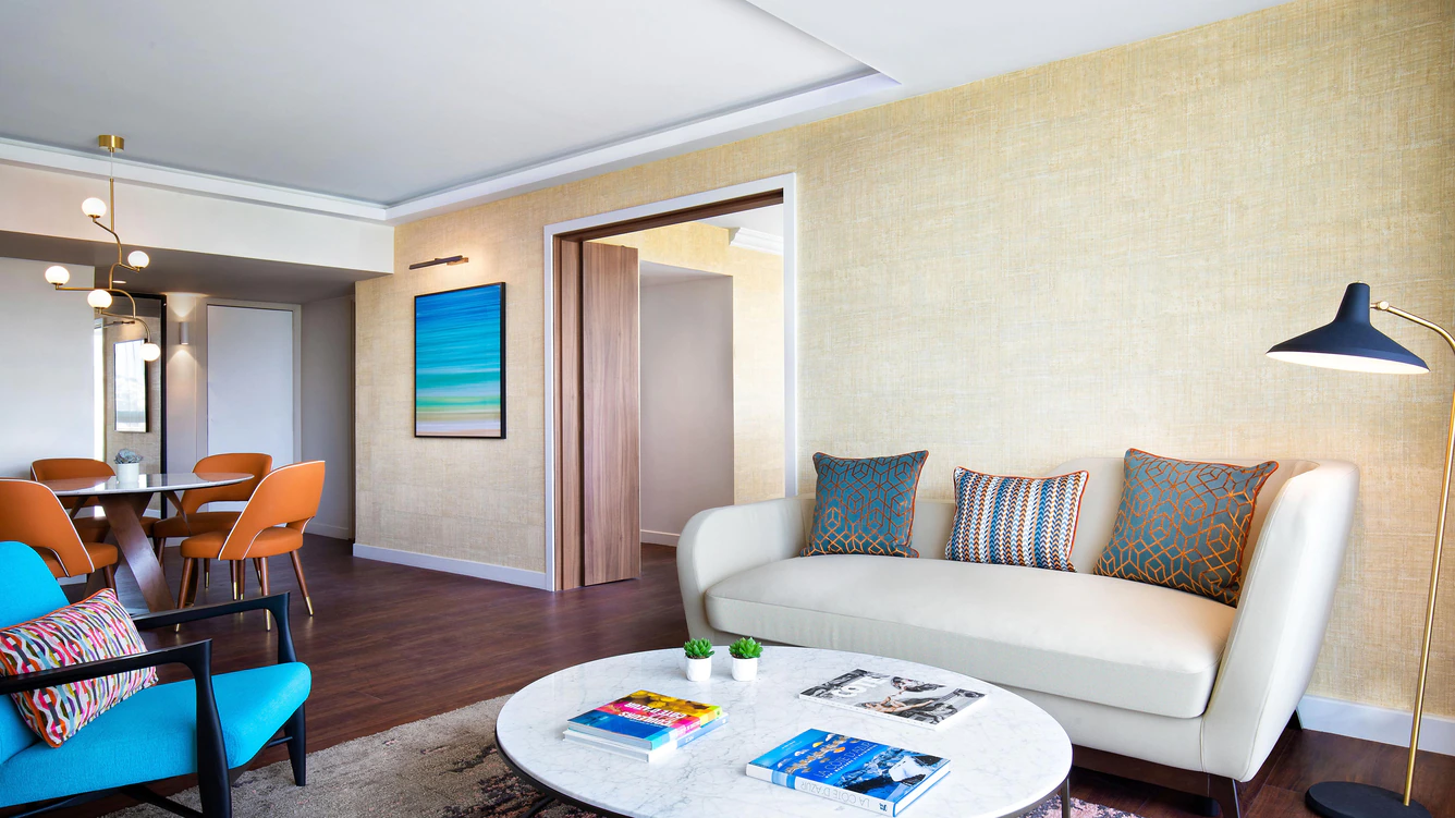 Mediterranean Suite, 1 Bedroom Suite, 1 King, Garden View, Balcony
