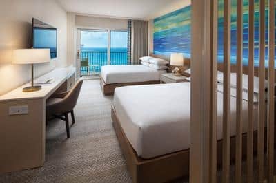 Club Deluxe Oceanfront Doubles Guest Room