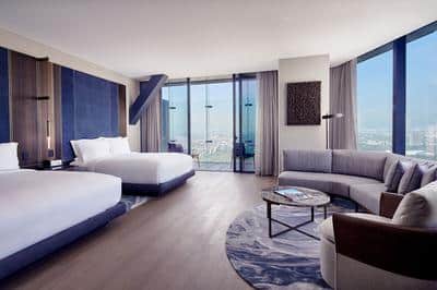 Corner Junior Suite Double Queen Terrace