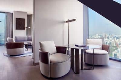 Corner Junior Suite Double Queen Terrace