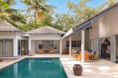Family Oceanfront Beach Two Bedroom Villa