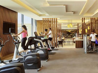 Health club  fitness center  gym
