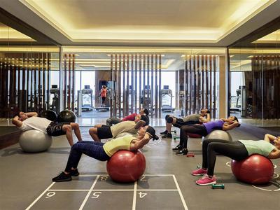 Health club  fitness center  gym