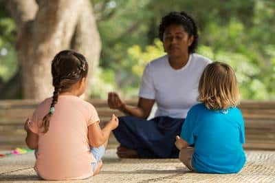Kids Yoga at Grow with Six Senses