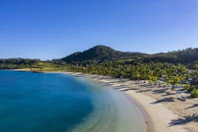 Protected Beach and Bay