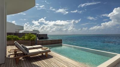 One Bedroom Water Villa with Pool