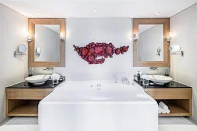 Bathroom area