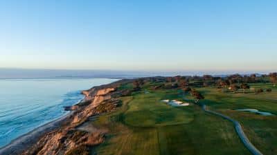 Aerial Golf View