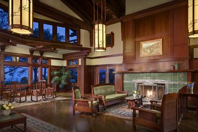 Lobby Fireplace Overview