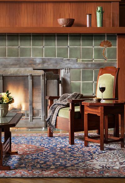 Lobby Fireplace
