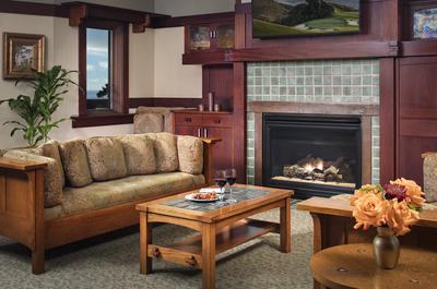 Blaker Suite Fireplace