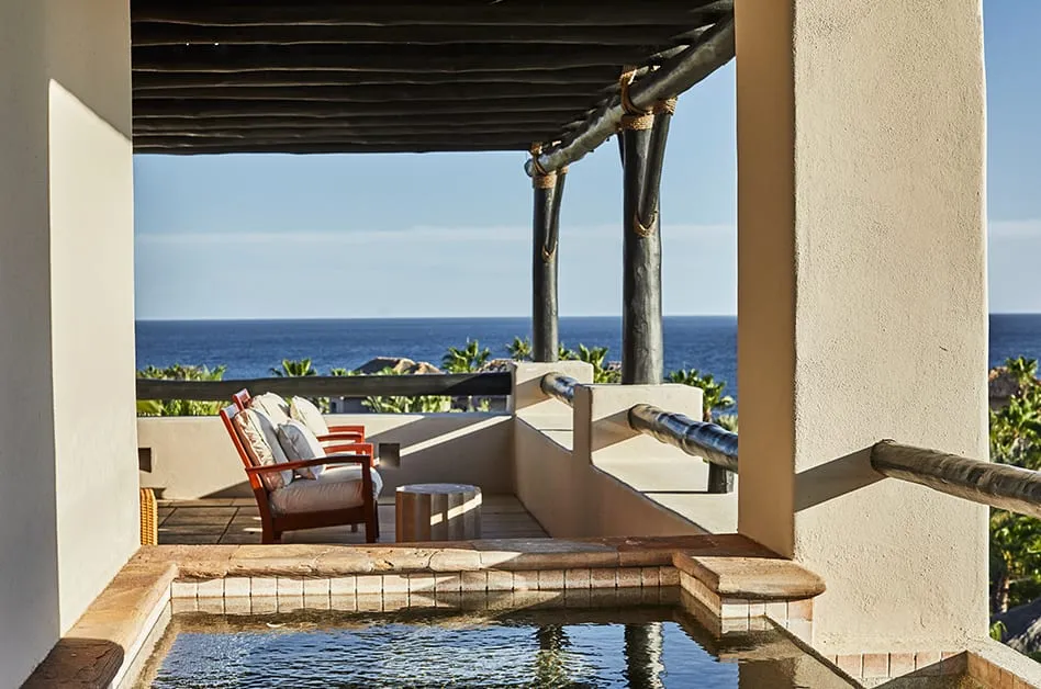 Four Bedroom Ocean View Deluxe Villa with Hot Tub