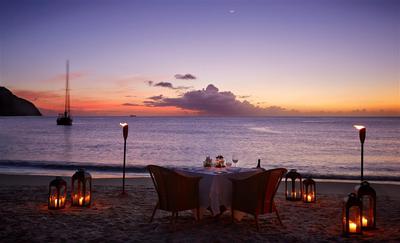 Private Dining on the Beach
