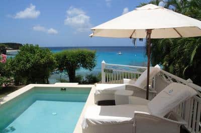 Private plunge pool Deluxe Seaview Room
