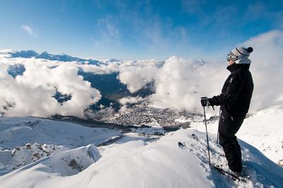 Skiing
