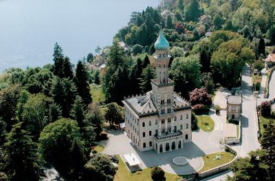 Villa Crespi on the lake Orta