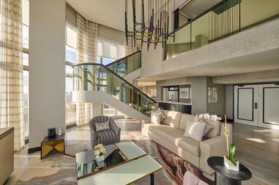 Presidential Living Room Suite Bilevel