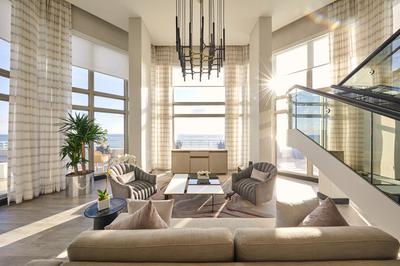 Presidential Ocean Front Suite Living Room