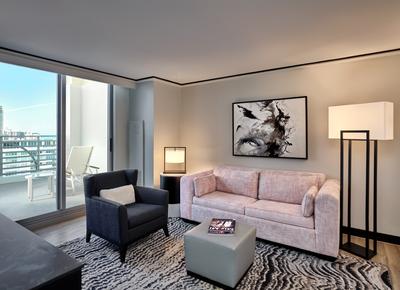 Partial Ocean View One Bedroom Balcony Suite
