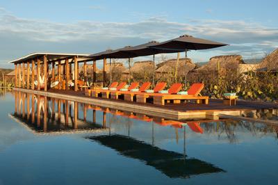 Pool With Loungers