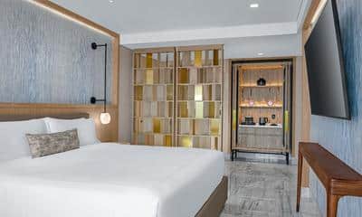 Ocean Front View King Bed Guestroom