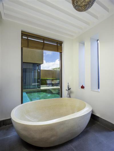 Bathroom in the one bedroom garden pool villa