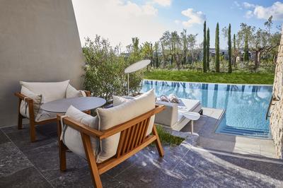 Fabulous Infinity Swim-up Guest Room