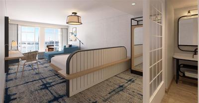NPTBH The Brenton Hotel King Guestroom Rendering