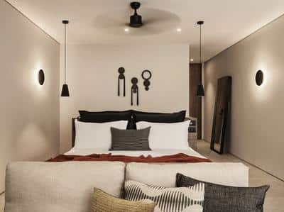 1 King Bed Seaview