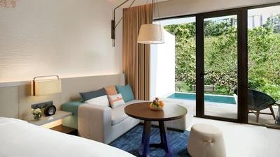 1 King Bed with Plunge Pool