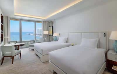 Two Queen Beds Deluxe Room With Sea View