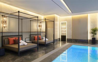 Swimming pool sunbed