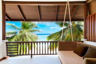 Beachfront Deluxe Guest Room Upper Floor Patio