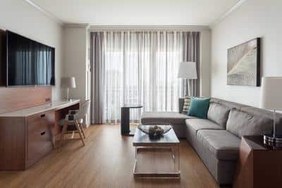 King Suite Living Area