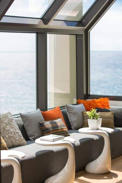 Executive Club Level Seating Area
