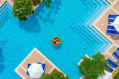 Harmony Pool - Aerial View
