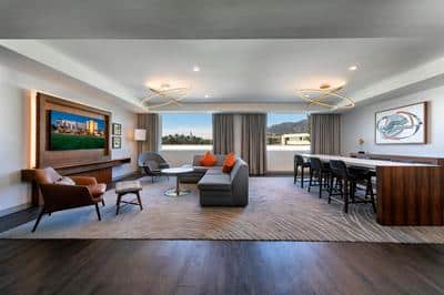 Hospitality Suite Living & Dining Area