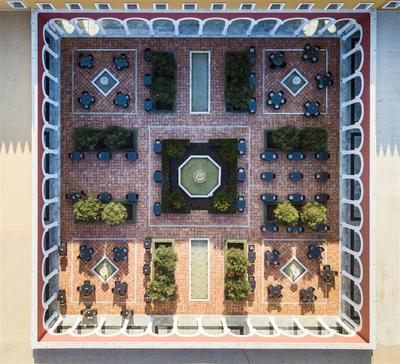 Patio Central Aerial