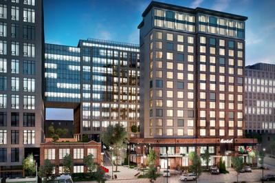 Astra Hotel Exterior Renderings