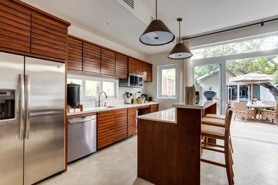 2 Bedroom Beachfront Villa Kitchen