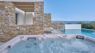 Honeymoon Suite With Private Pool, Sea View & Jacuzzi