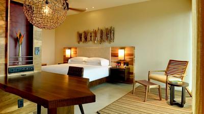 1 King Bed Forest View