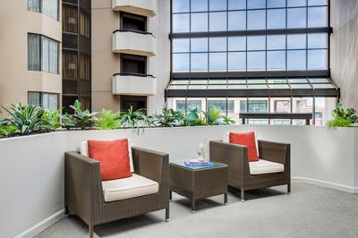 Atrium View Guestroom Balcony