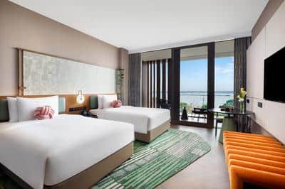 2 Twin beds standard lake view room