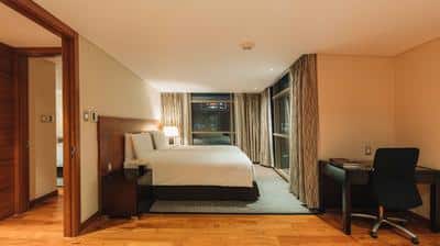 1 King 2 Twin 2 Bedroom Apt Panoramic Vw