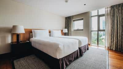 1 King 2 Twin 2 Bedroom Apartment